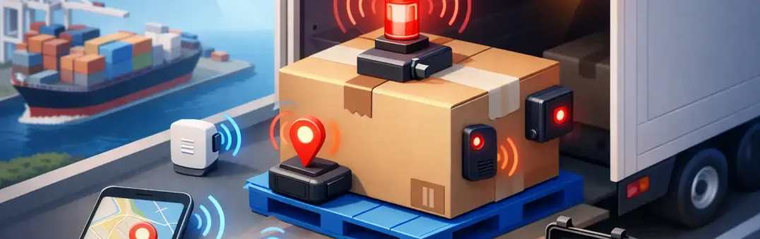 Wireless sensors and GPS tracking for shipment tamper alerts.