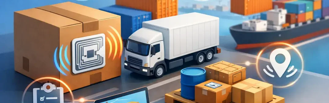 Wireless cargo monitoring using RFID smart labels and sensors.