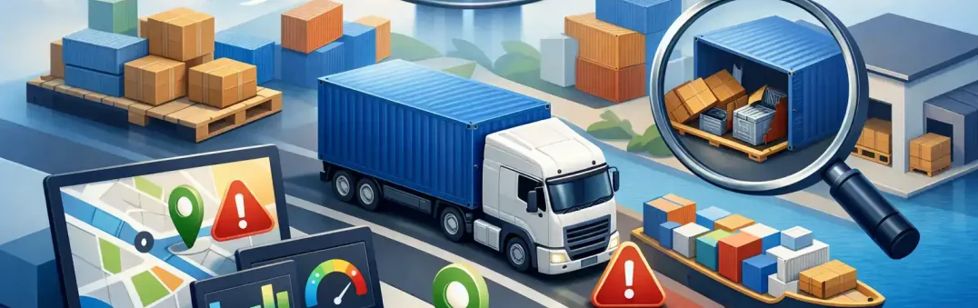 Cargo tracking and risk management using smart labels and IoT devices.
